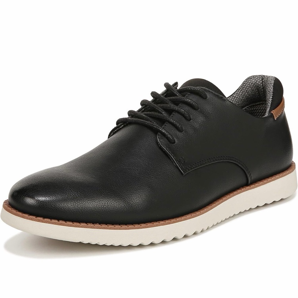 Dr. Scholl’s Men's Black Leather Casual Shoes Size 12